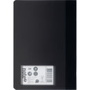 Caderno Agrafado A5 Flex 48 Folhas 90g Pautado Preto Note!