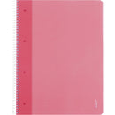 Caderno Espiral A4 Pautado Rosa