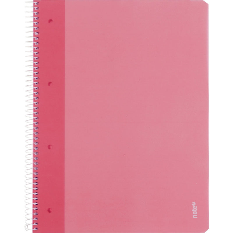 Caderno Espiral A4 Pautado Rosa