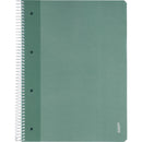 Caderno Espiral A4 Pautado 100 Folhas 70g Verde Escuro Note!