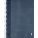 Caderno Espiral A4 Pautado 100 Folhas 70g Azul Escuro Note!