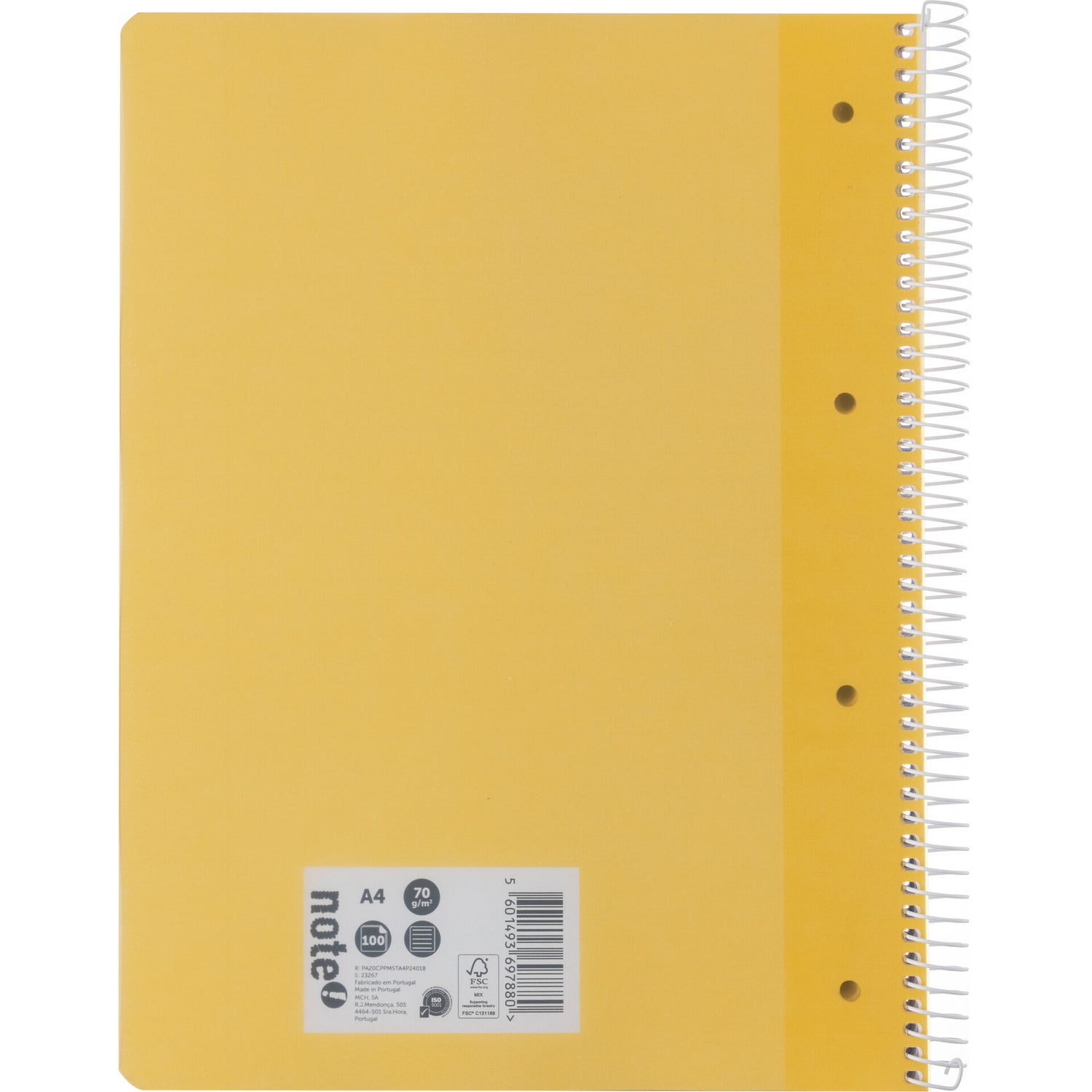 Caderno Espiral A4 Pautado Note!