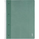 Caderno Espiral A4 Quadriculado 100 Folhas 70g Verde Escuro Note!