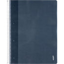 Caderno Espiral A4 Quadriculado 100 Folhas 70g Azul Escuro Note!