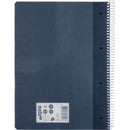 Caderno Espiral A4 Quadriculado 100 Folhas 70g Azul Escuro Note!