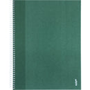 Caderno Espiral A4 Pautado Capa Dura Verde Escuro