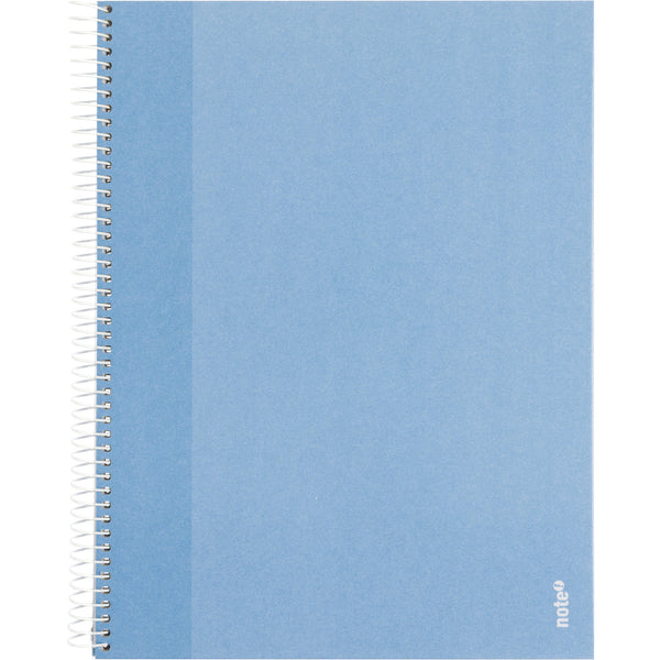 Caderno Espiral A4 Capa Dura Pautado 100 Folhas Azul Colours