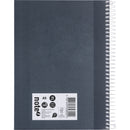 Caderno Espiral A5 Capa Dura Pautado 100 Folhas Azul Escuro Colours Note!