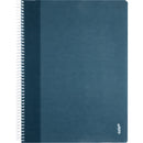 Caderno Espiral A5 Quadriculado Azul Escuro