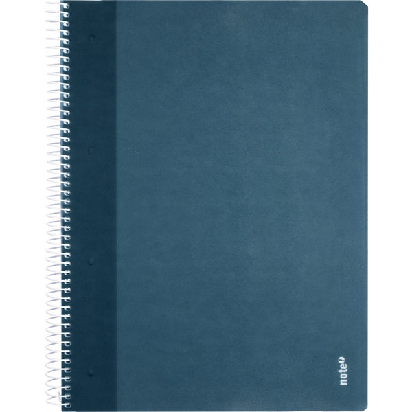 Caderno Espiral A5 Quadriculado Azul Escuro