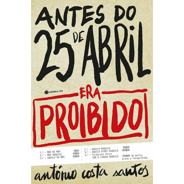 Antes do 25 de Abril: Era Pr de António Costa Santos