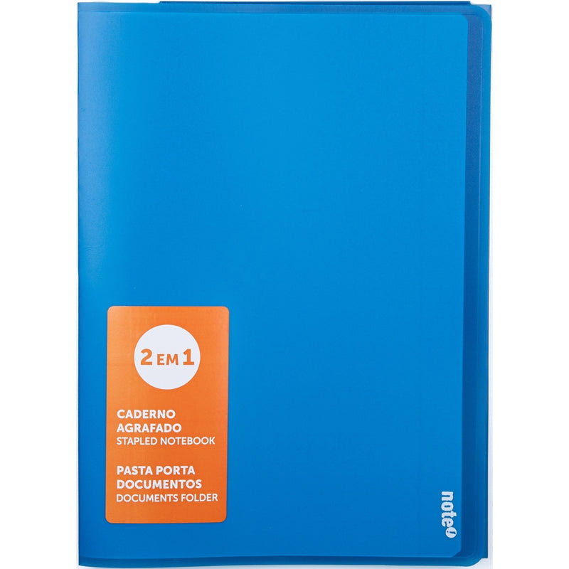 Caderno Agrafado A4 48 Folhas 2Em1 Note!