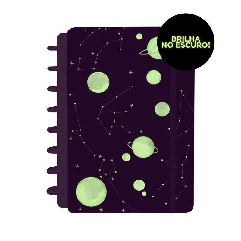 Caderno Inteligente Purple Galaxy Ed. Especial Gocase A5