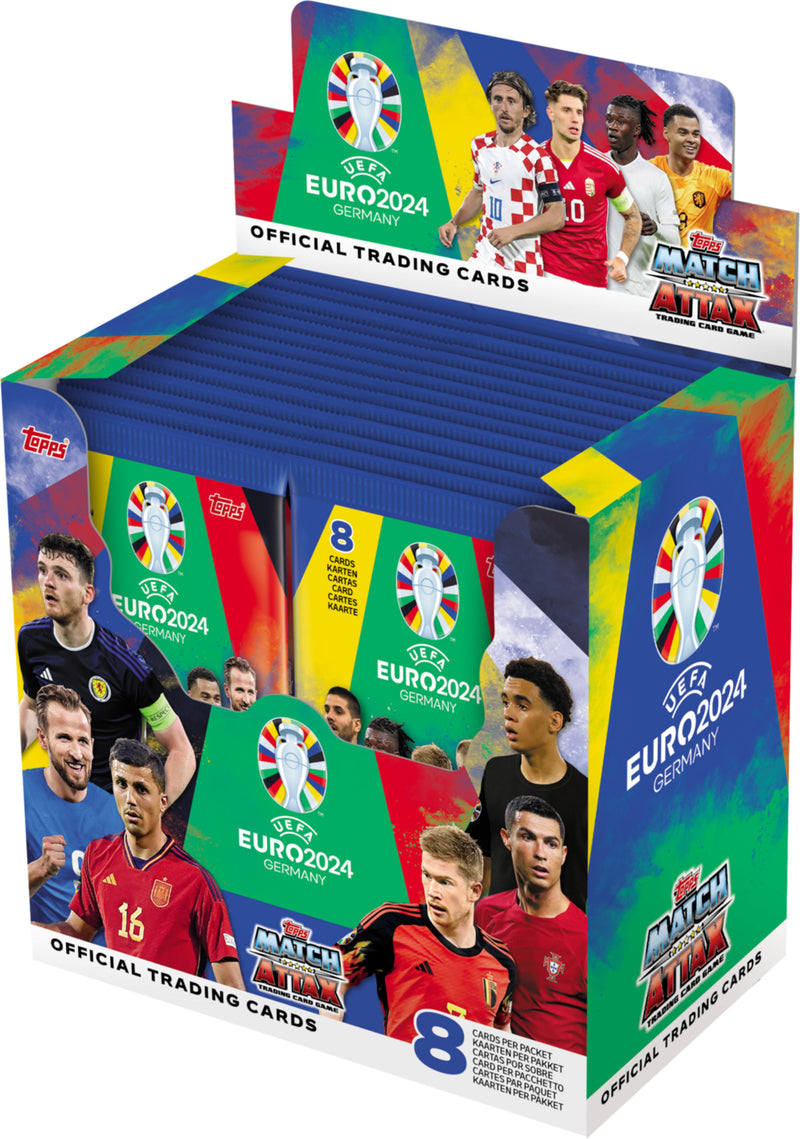 UEFA EURO Trading Cards -  Saqueta com 8 Cartas