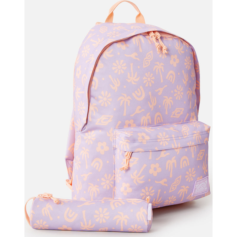 Mochila Dome 18L+Pc Mixed Lilac Rip Curl