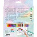 Lápis Cor Hexagono Unicórnio 18 Unidades + 6 Unidades Oferta