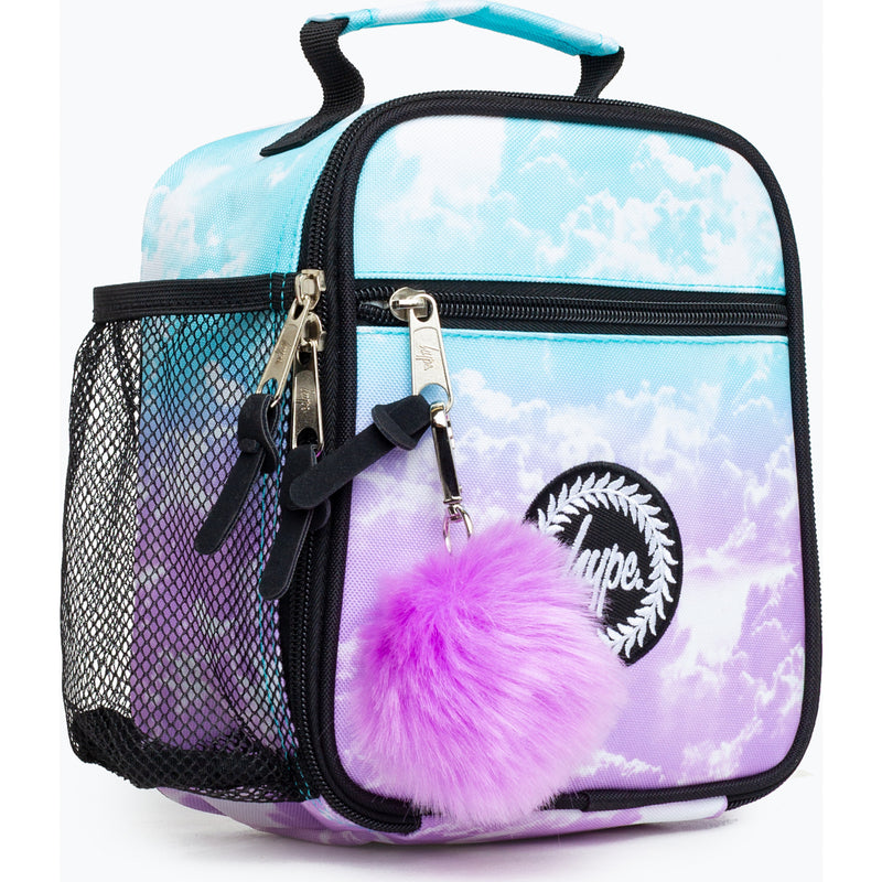 Saco Lanche Cloud Lilás Azul Hype