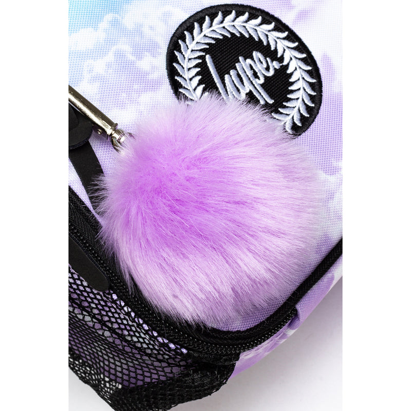 Saco Lanche Cloud Lilás Azul Hype