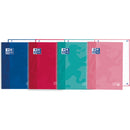 Caderno Espiral A5 Cartão 80 Folhas 90G Cor Vivas