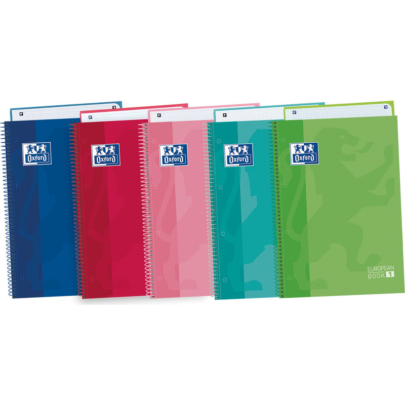 Caderno Espiral A4 80 Folhas 90 Gr Cor Vivas