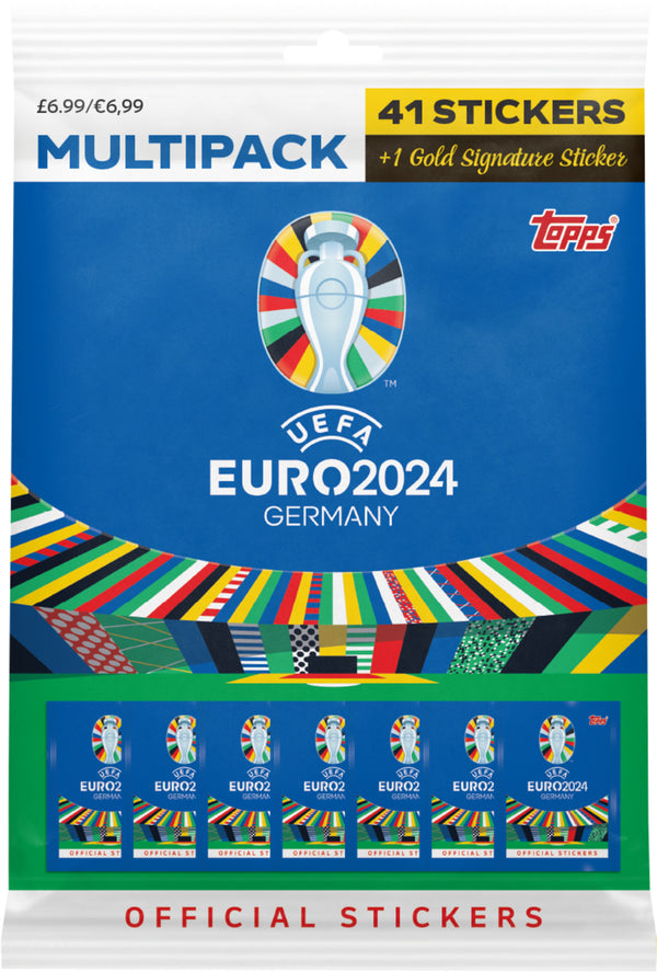 Uefa Euro Multipack Stickers