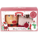 Conjunto Caneca Rena Com Meias