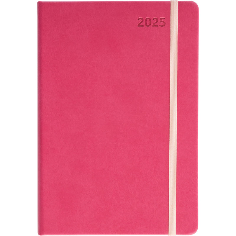 Agenda A5 2025 Basic com Elástico Color Note!