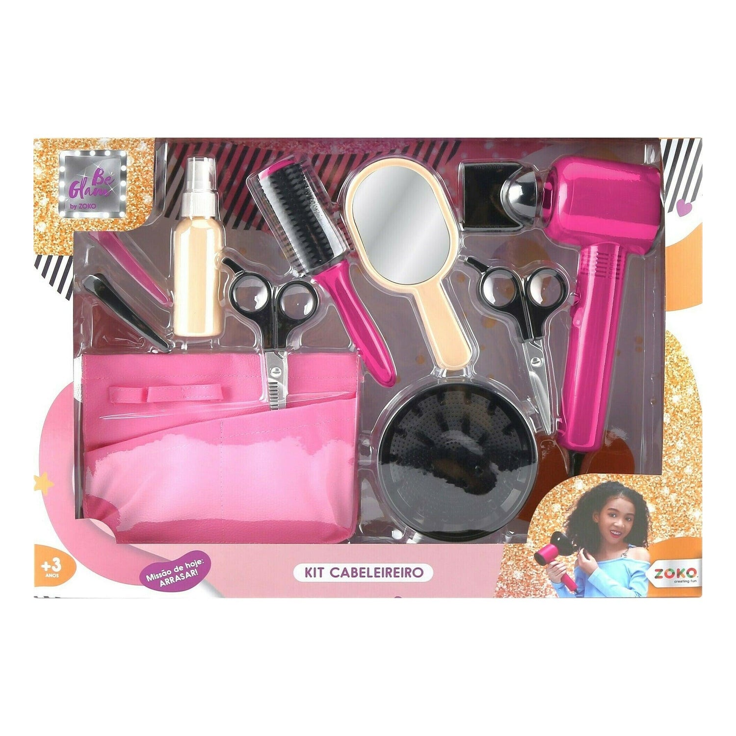 Zoko Be Glam - Kit Cabeleireiro