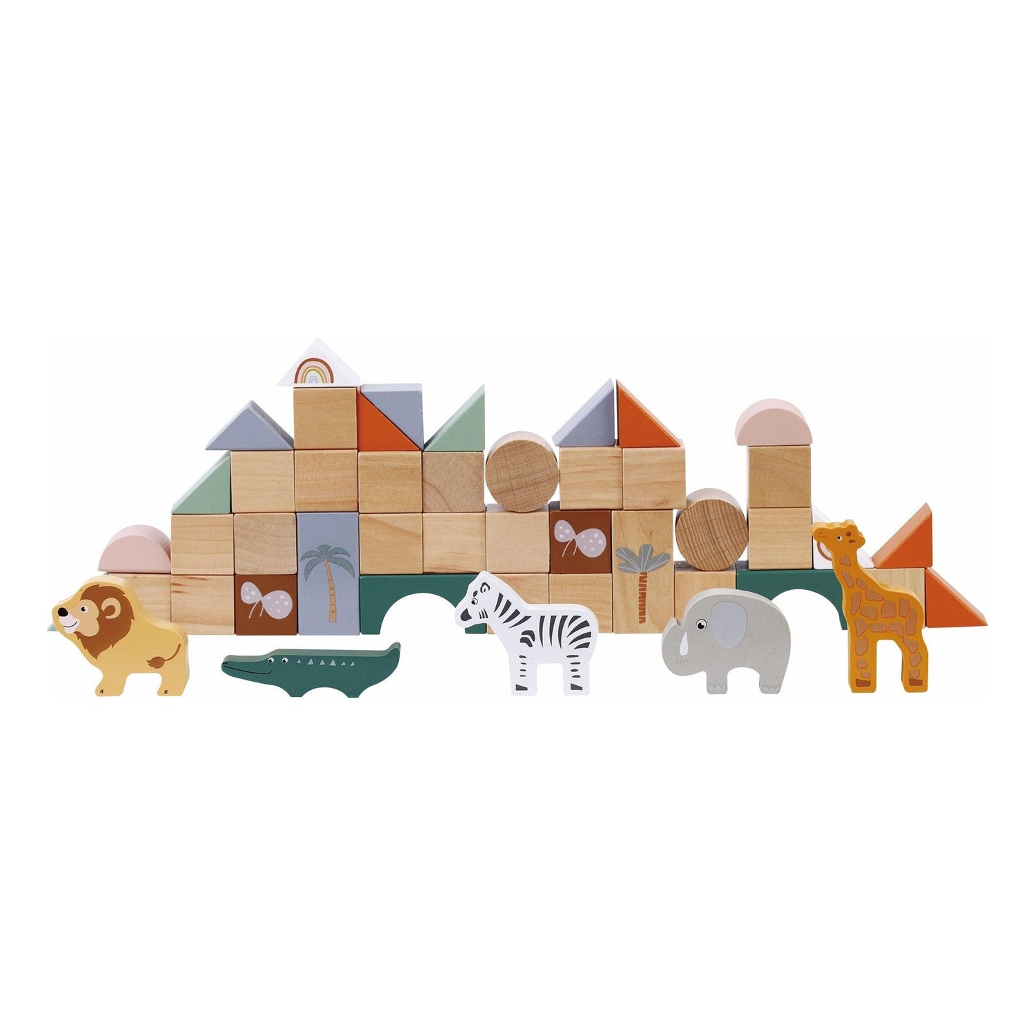 Zoko Play to Grow - Blocos de Construção da Selva