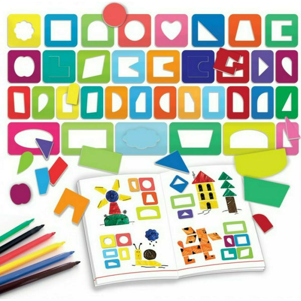 Play Stencil Montessori Headu