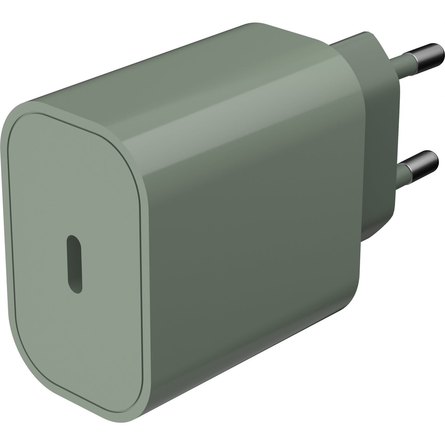 Tomada USB-C Verde Fusion