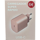 Tomada USB-C Rosa Fusion