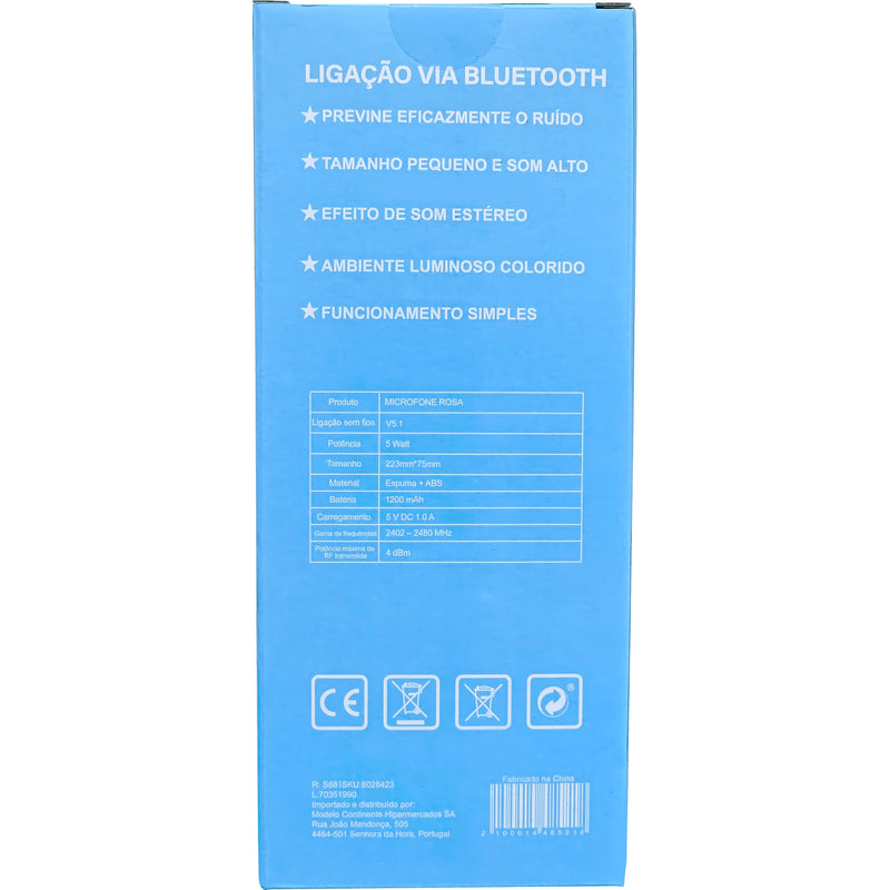 Microfone Azul