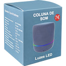 Coluna de Som Azul Fusion
