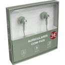 Auriculares com Fios Verde Fusion