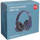 Auscultadores Sem Fios Azul Fusion