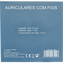 Auriculares Com Fios Azul Fusion