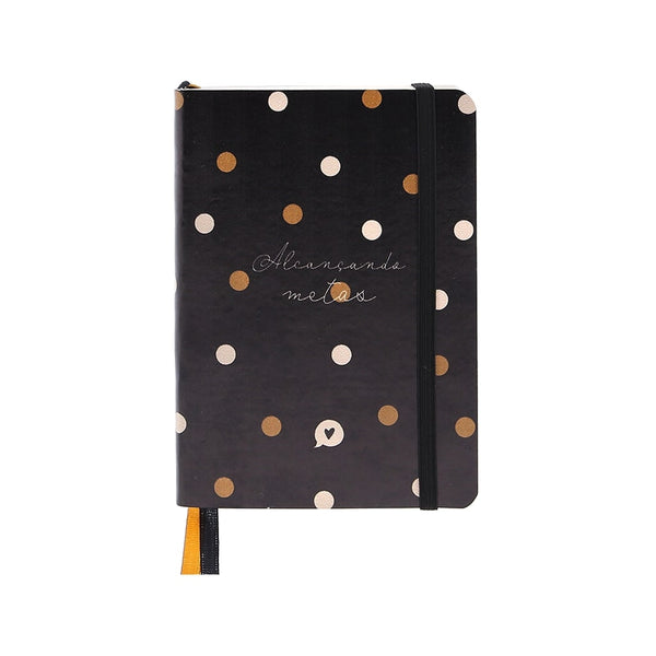 Caderno A6 - White Dots