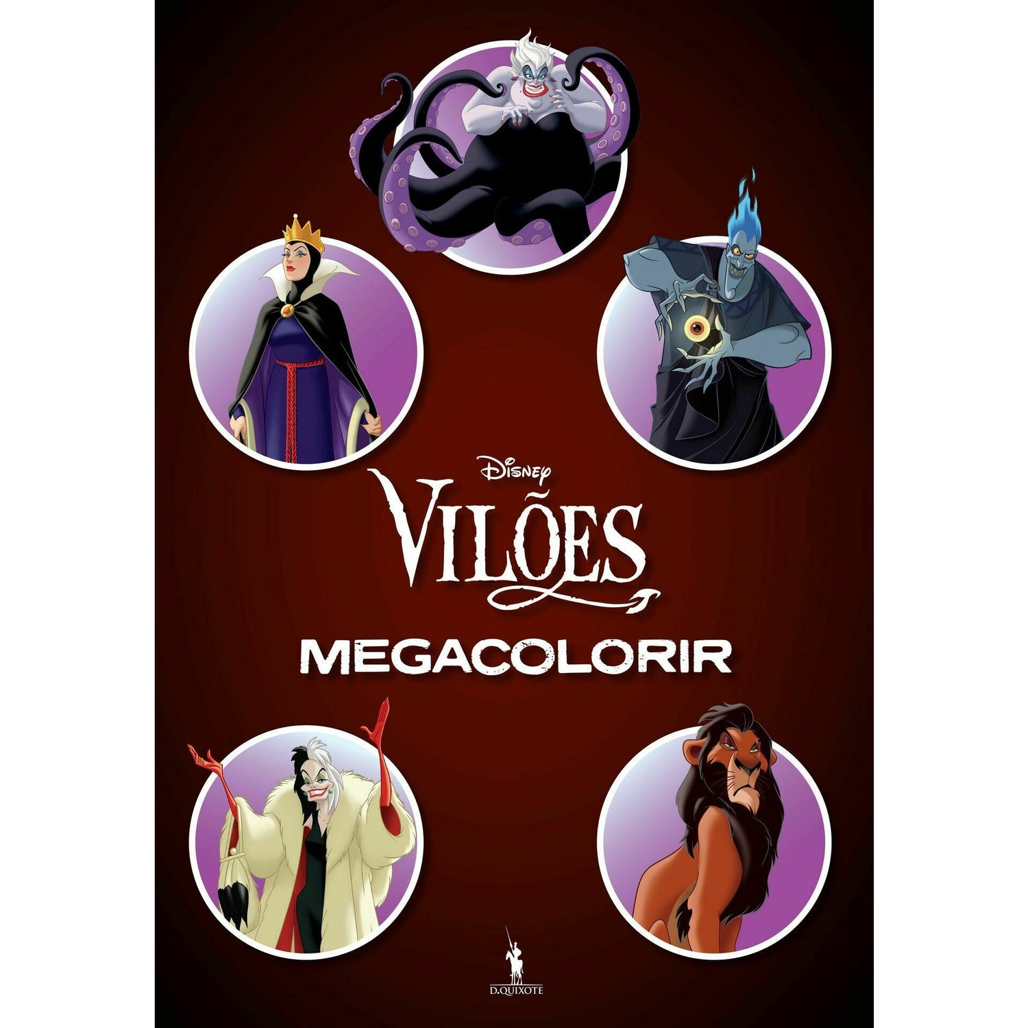 Megacolorir Vilões de Disney