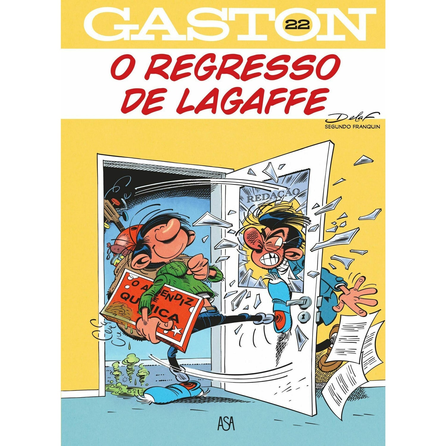 Gaston 22 - o Regresso de Lagaffe de Delaf