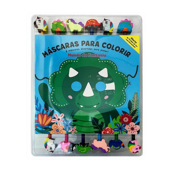 Máscaras para Colorir - Mundo da Fantasia de ImageBooks