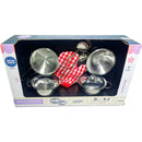 Faz Conta - Conjunto De Panelas Inox Com