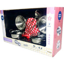 Faz Conta - Conjunto De Panelas Inox Com