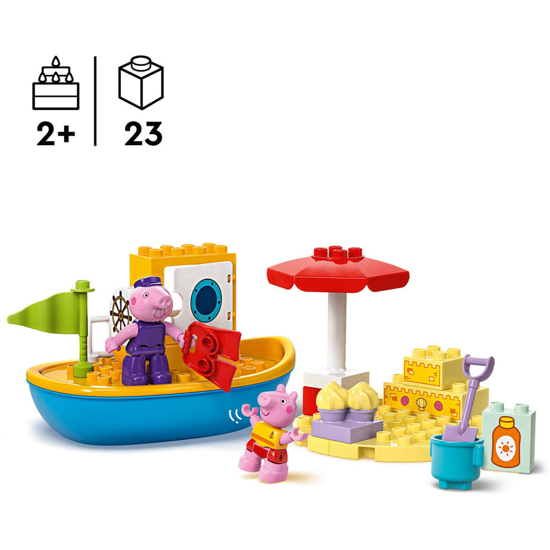 Viagem de Barco da Porquinha Peppa Lego