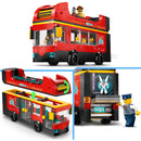 Autocarro Turístico Vermelho de 2 Pisos