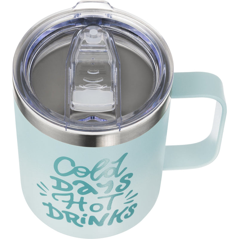 Caneca Térmica Pequena 350Ml Mint Aço Inox