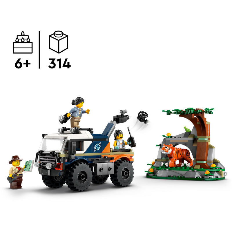 Todo-O-Terreno Explorador da Selva Lego