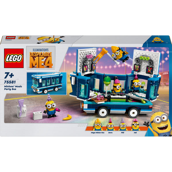Autocarro de Festa Minions Lego-Minions