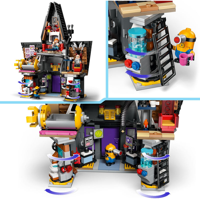 Mansão de Família do Gru e Minions Lego