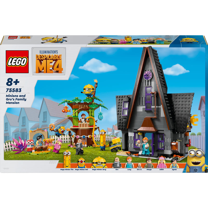 Mansão de Família do Gru e Minions Lego